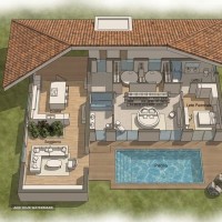 n. 3 Ambientazione Villa con piscina